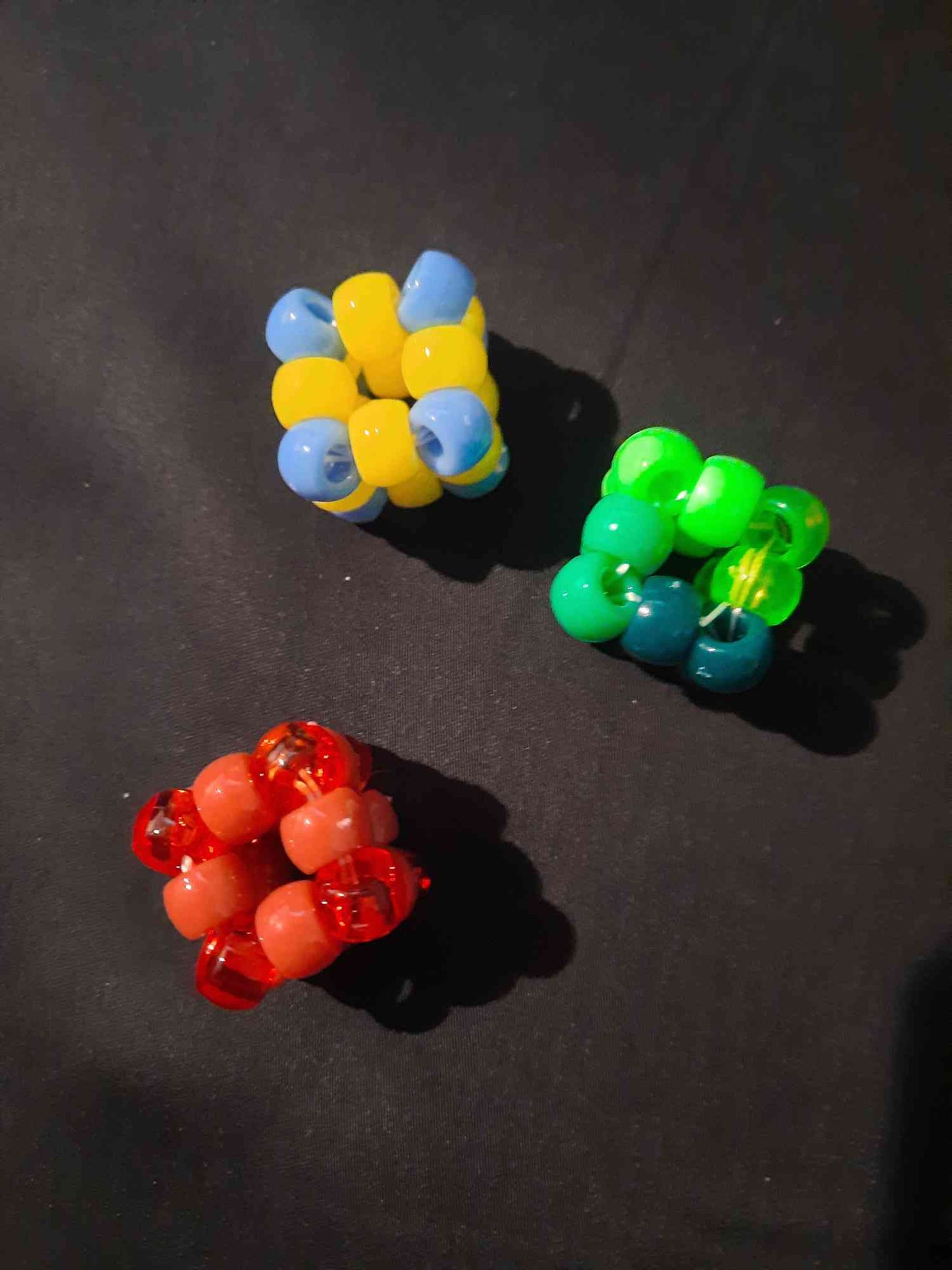 Comfort Cube beaded fidget toy